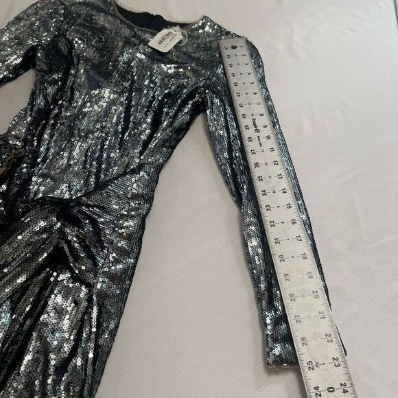NWT Toccin Sequin Cocktail Dress Size 4 New - Picture 5 of 8